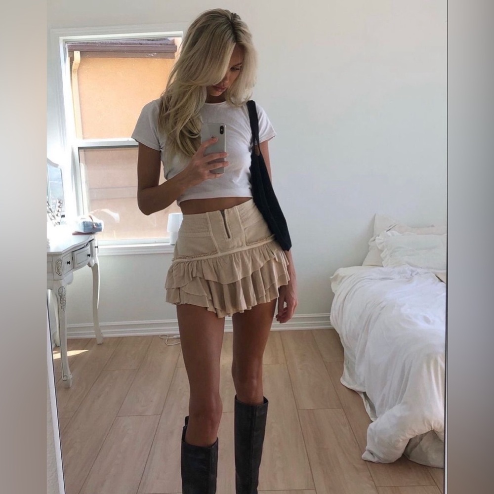 Free People - Frost Bite Mini Skirt